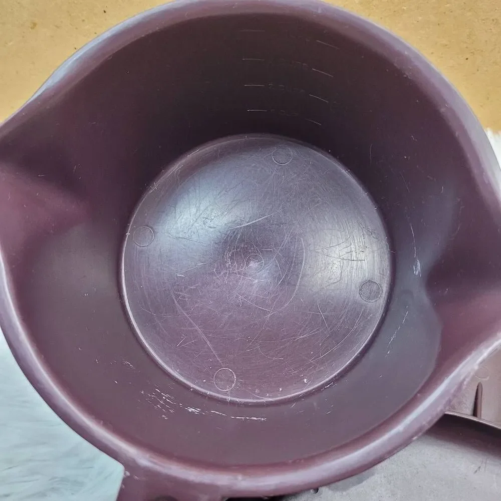 Pampered Chef Purple Microwave Steamer Rice Cooker 4 Cup 1 Qt w/ Locking…